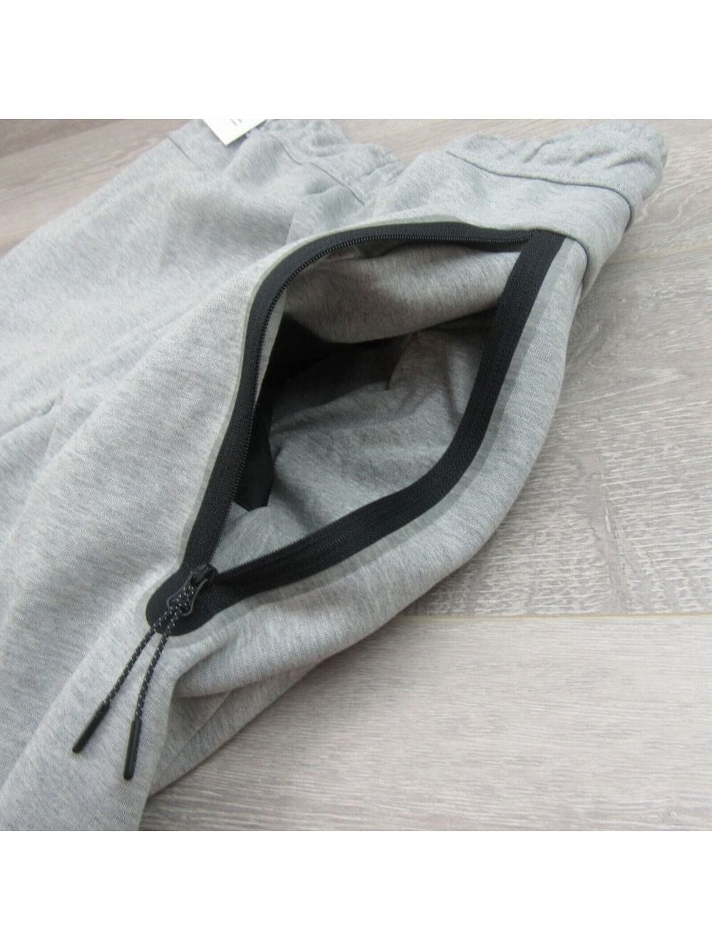 Nike Sportswear Tech Fleece Jogger Pants Men's Size XL Grey Heather NEW - Picture 8 of 14